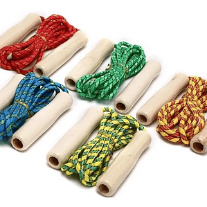 Cuerda para Saltar Mango Madera 1.90 mt/ 50269	