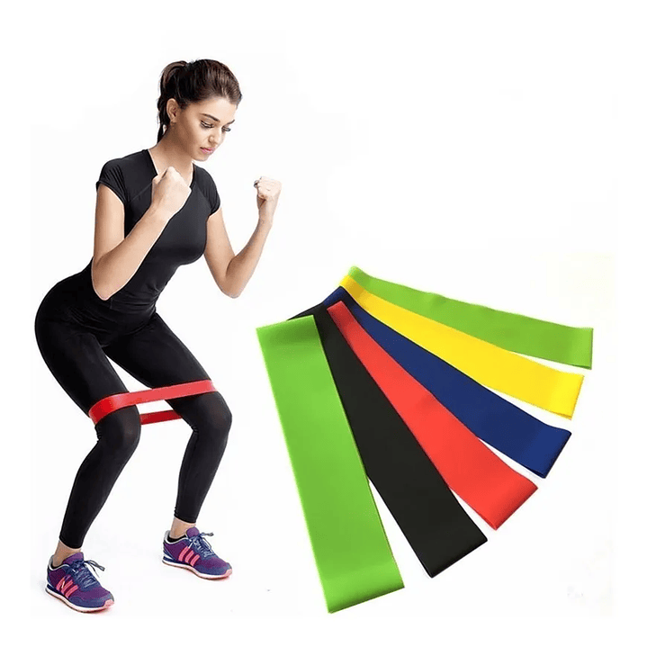 Banda Elástica Resistencia De Ejercicio Entrenamiento 13.5 kilos/50166 1