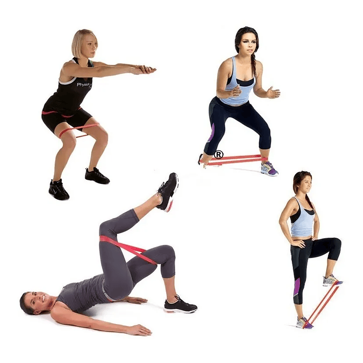 Banda Elástica Resistencia De Ejercicio Entrenamiento 13.5 kilos/50166 4