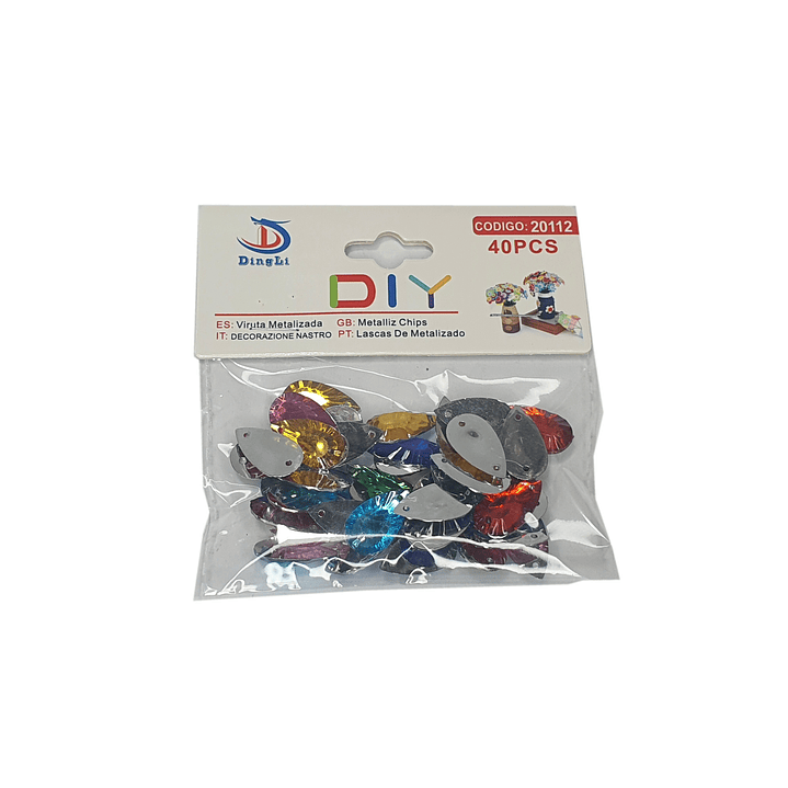 Bisutería Gota Colores 40 unid aprox./ 20112 2