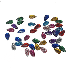 Bisutería Gota Colores 40 unid aprox./ 20112