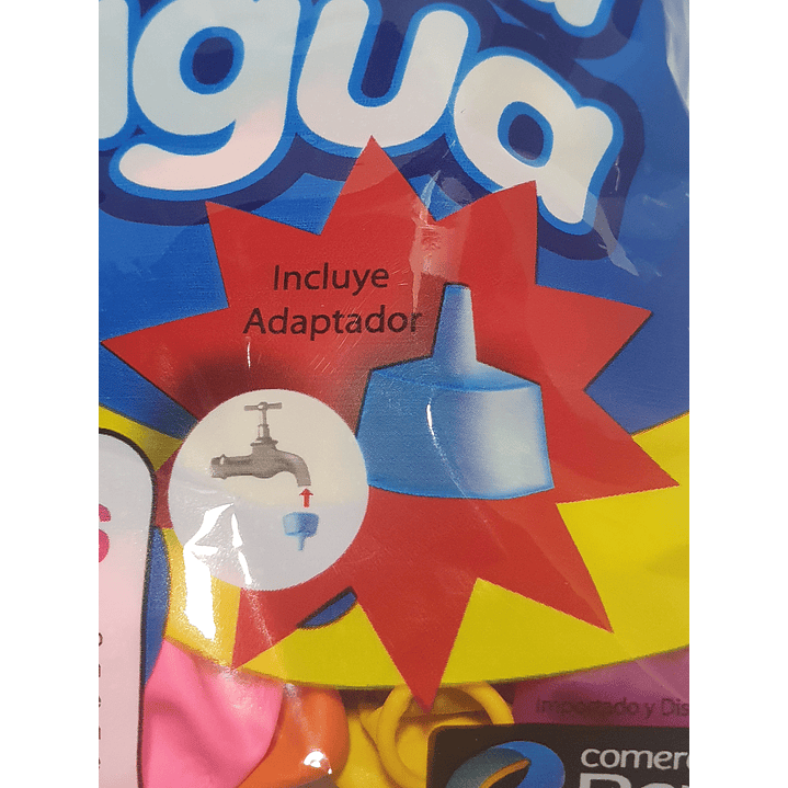 Bombita de agua bolsa 100 unidades + Adaptador Balloons 2