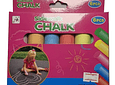 Caja Tiza Jumbo 6 Colores Chalk