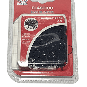 Elástico para trenzas negro 9g /10575