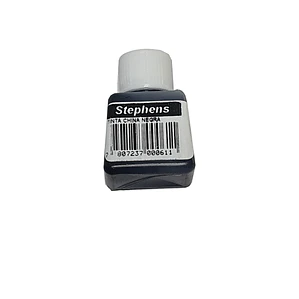 Tinta China Negra 20cc Stephens