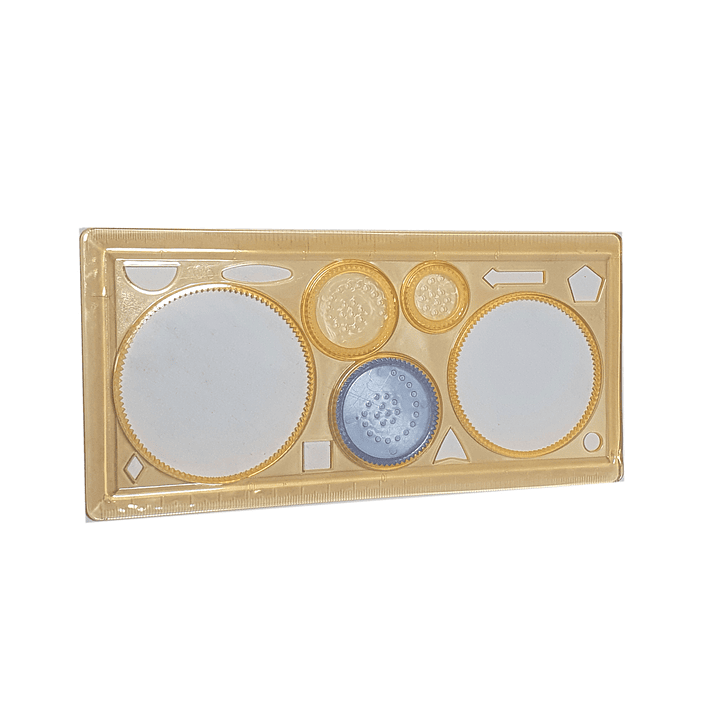 Regla con engranajes - Regla entretenida 20cm  2