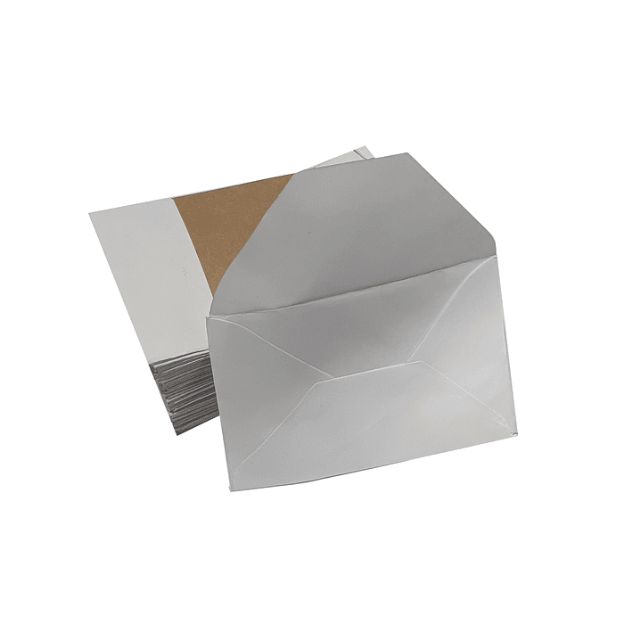 Pack 100 Sobres de visita para tarjetas 10,5x7 cm 1