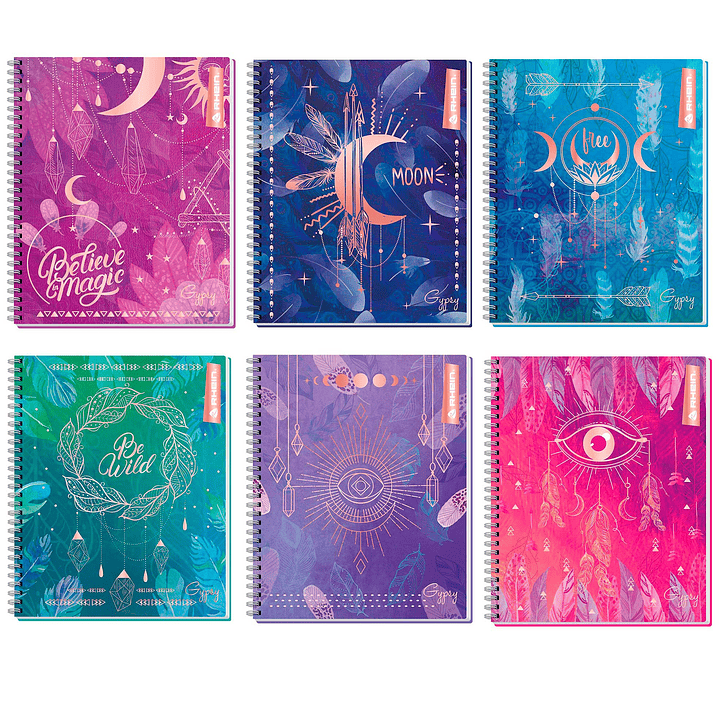 Pack 10 Cuadernos Universitario Gipsy RHEIN 1