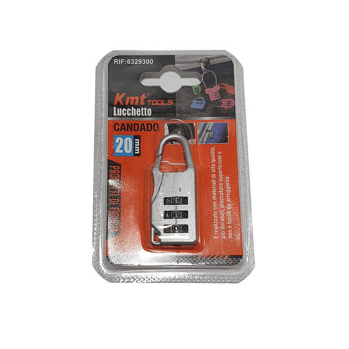 Candado Para Mochila - Bolso 20mm Con clave /6329300 1