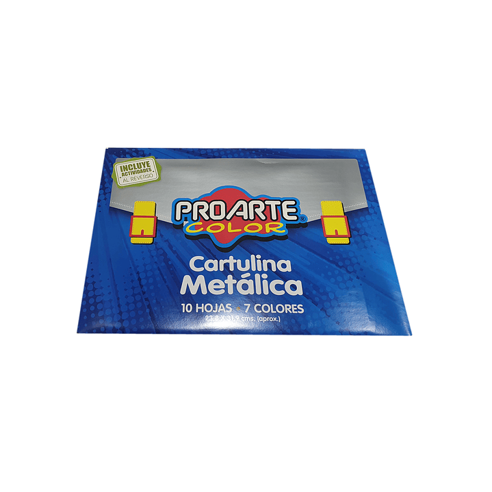 Block Cartulina Metálica Proarte 1