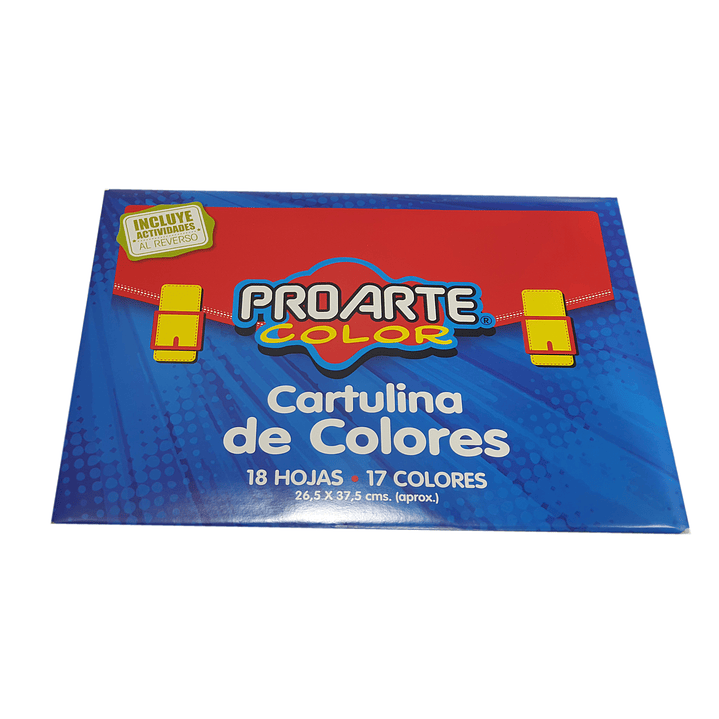 Block Cartulina de Colores Proarte 1