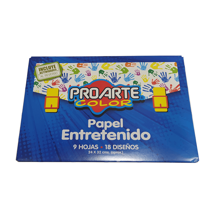 Block Papel Entretenido Proarte 24x32cm 1