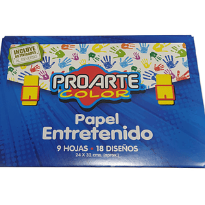 Block Papel Entretenido Proarte 24x32cm