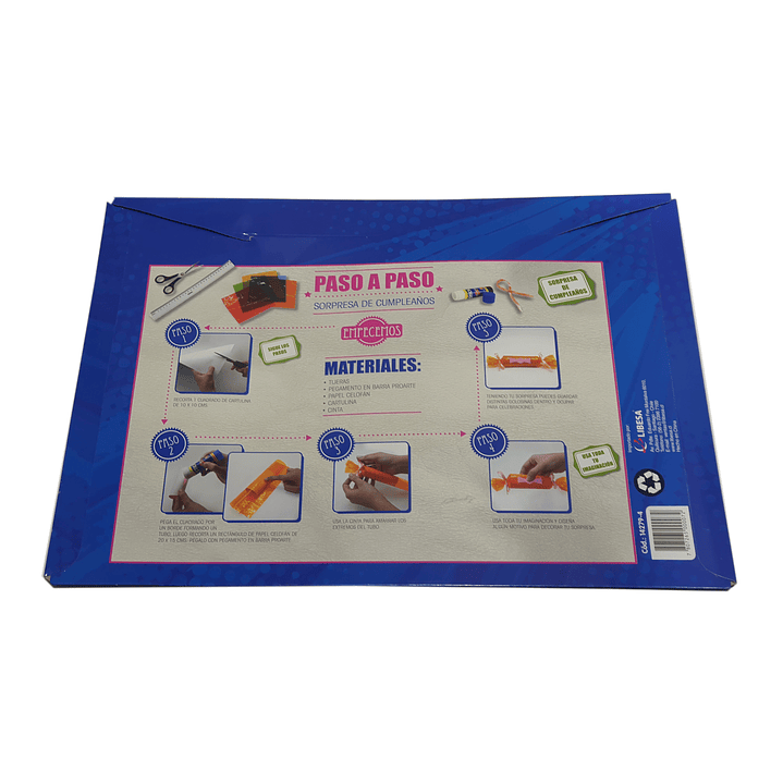 Block Papel Celofan Proarte 30x33cm 14 Hojas - 6 Colores 2