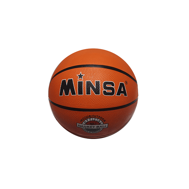 Pelota De Basquetball N°7 Minsa /50259