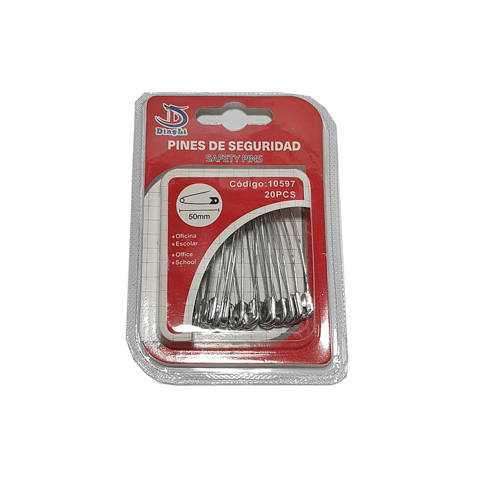 Alfiler De Gancho 5 Cm 20 Unidades /10597 1