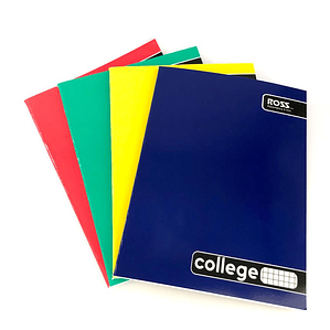 Pack 10 Cuadernos College Ross 5mm 80 hojas
