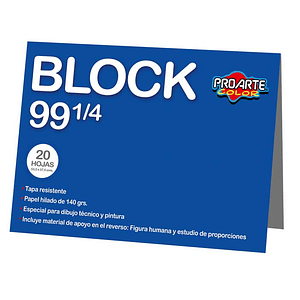 Block de Dibujo 99 1/4 Proarte