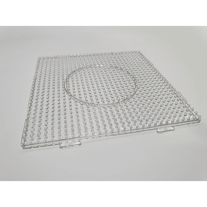 Pack Hama 5mm Mesa 14x14cm - 6 Colores 2100 Piezas + Pinzas 7