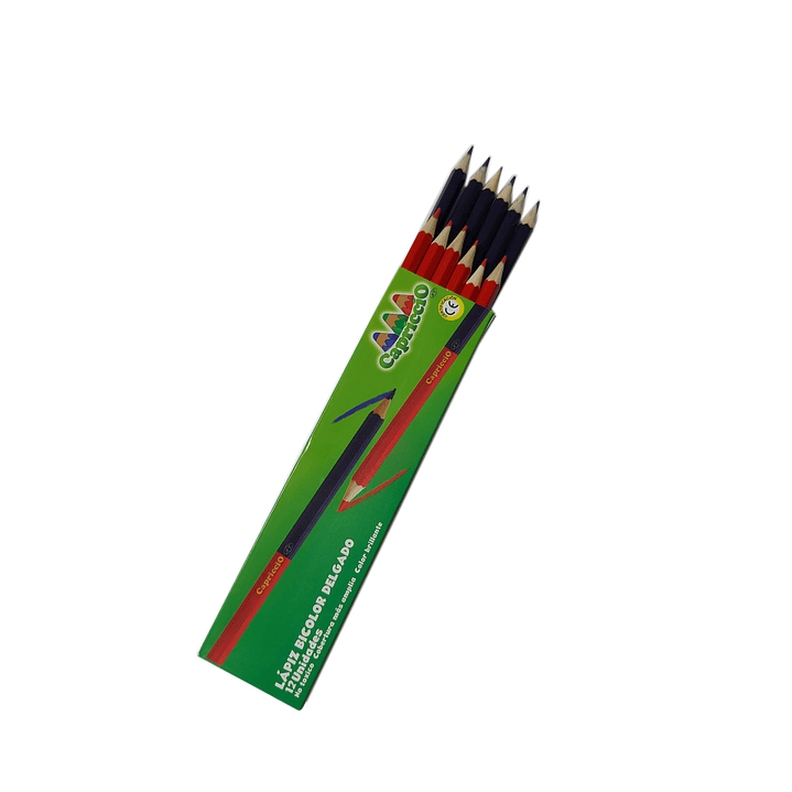 Pack 12 Lápices Delgado Bicolor Capriccio 1