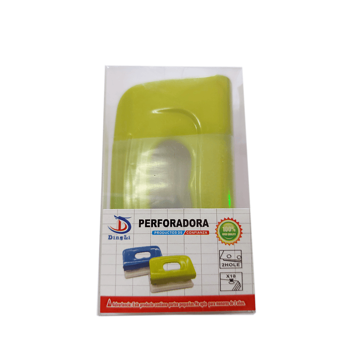 Perforadora Colores DingLi 2 Orificios - 10418 2