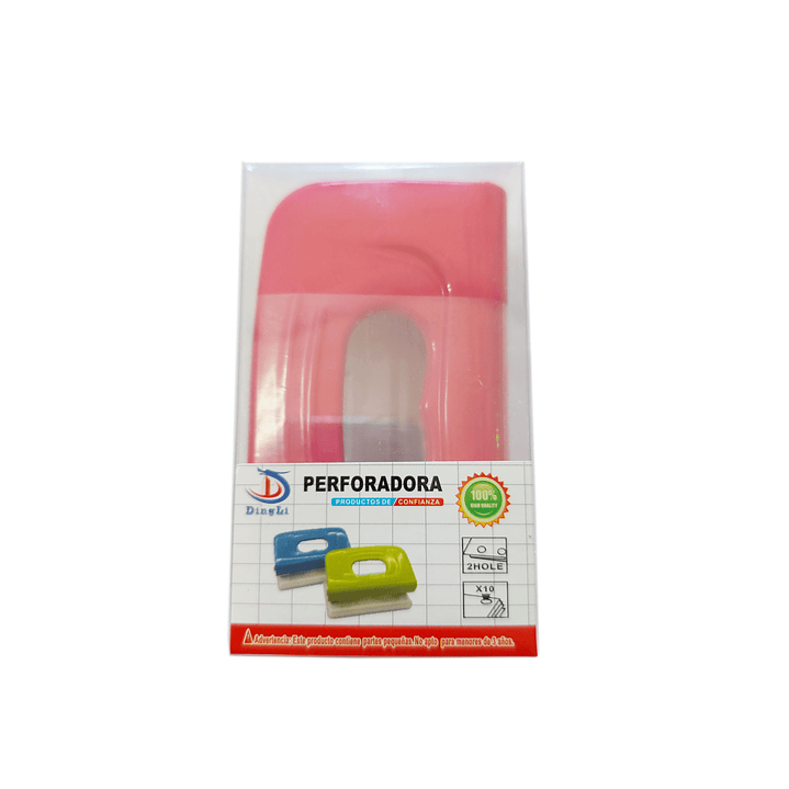 Perforadora Colores DingLi 2 Orificios - 10418 3