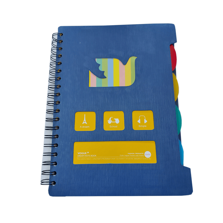Cuaderno Tipo Agenda con separadores -11046 1