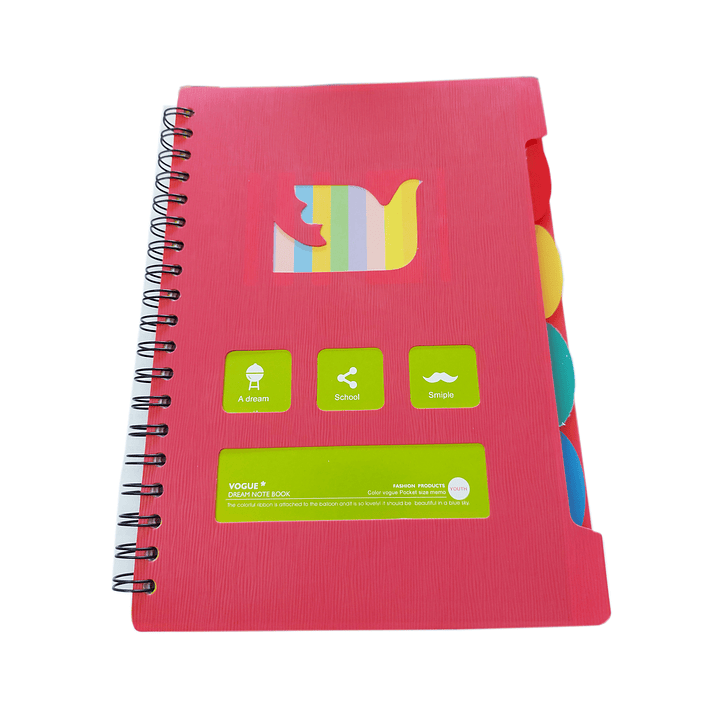 Cuaderno Tipo Agenda con separadores -11046 4
