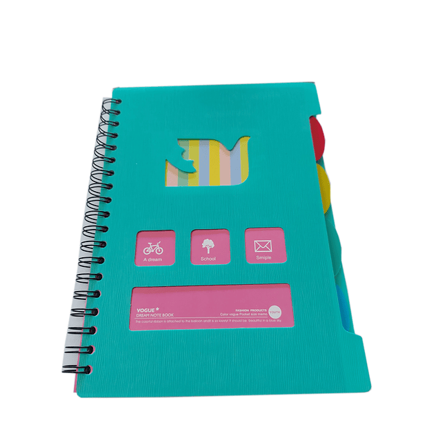 Cuaderno Tipo Agenda con separadores -11046