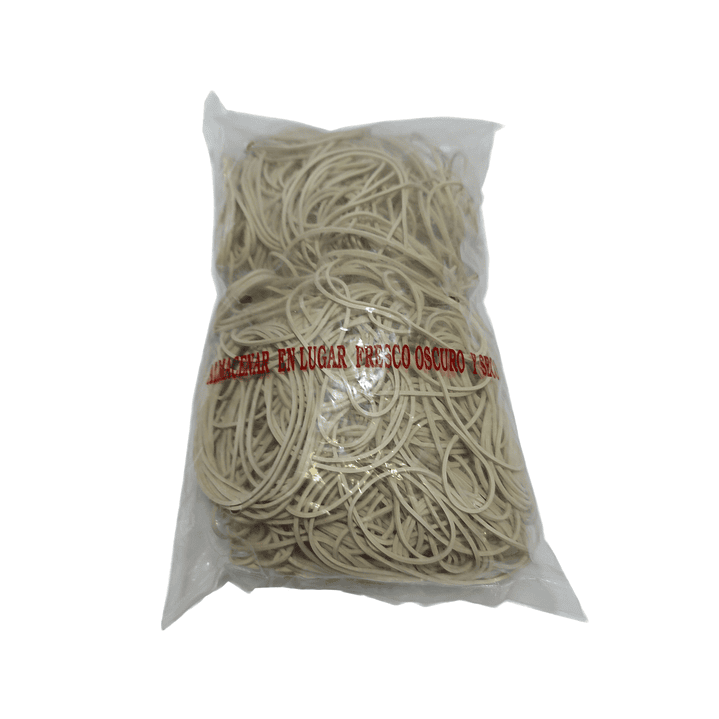 Bolsa Medio Kilo elásticos de billetes Blancos 1