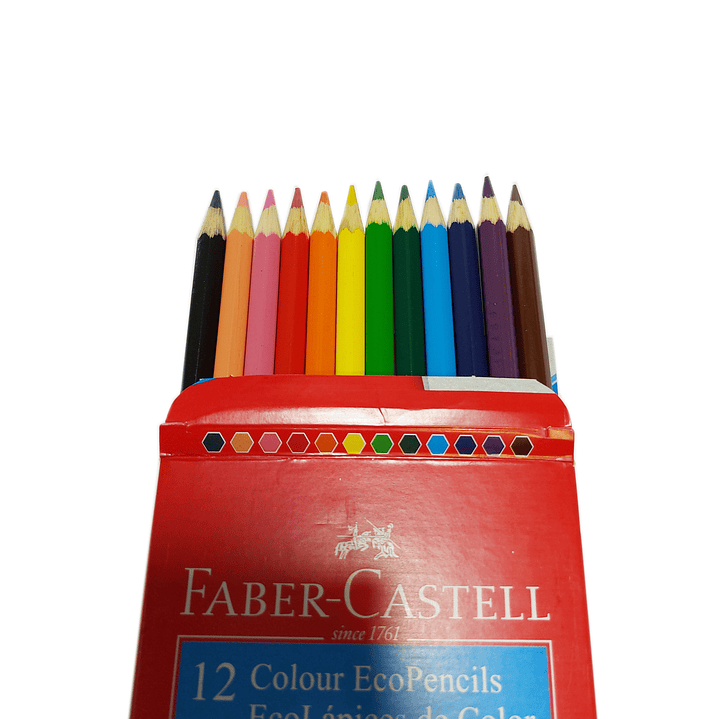 Lápices de color Faber-Castell 12 colores  3