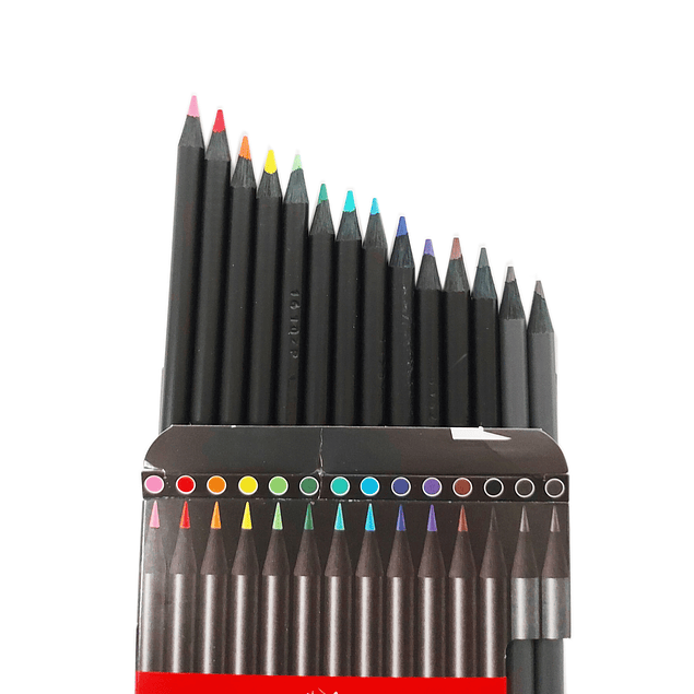 Lapices de Colores Faber-Castell Supersoft x 12 + 2 lápices de grafito