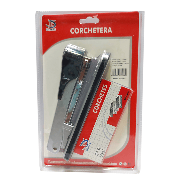 Corchetera 16.5Cms + 5000 Corchetes 26/6 - 11068