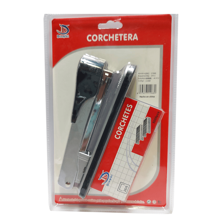 Corchetera 16.5Cms + 5000 Corchetes 26/6 - 11068 2