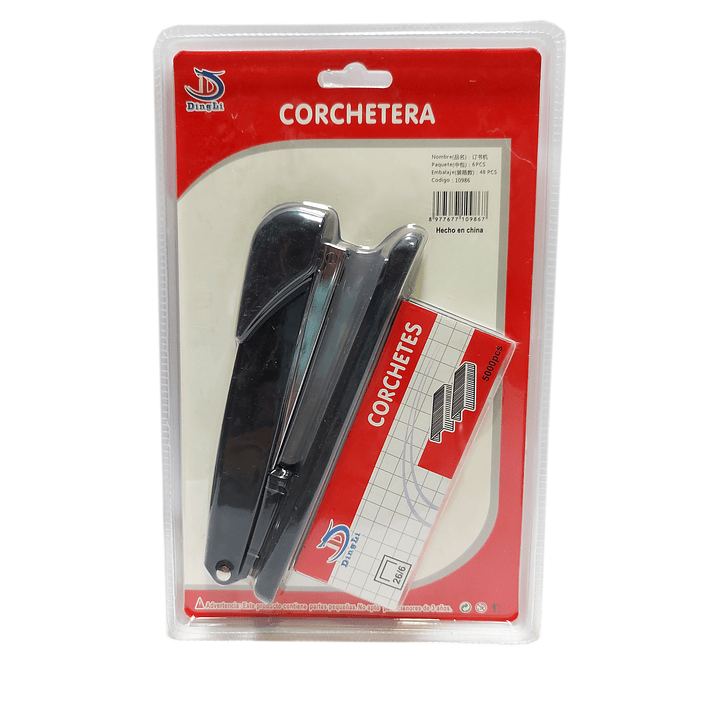 Corchetera 15Cms + 5000 Corchetes 26/6 - 10986 2