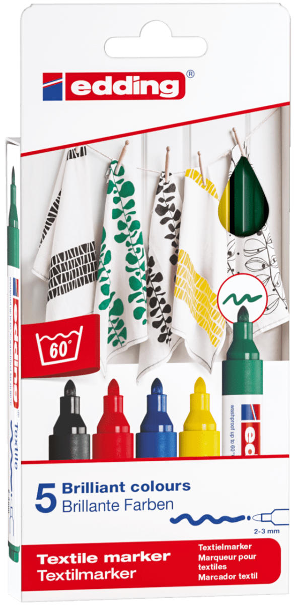 Marcador para Tela o Textil Edding / 4-4500-5S