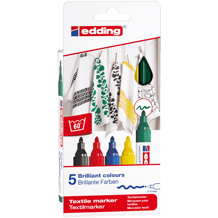 Marcador para Tela o Textil Edding / 4-4500-5S 1