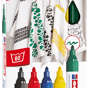 Marcador para Tela o Textil Edding / 4-4500-5S