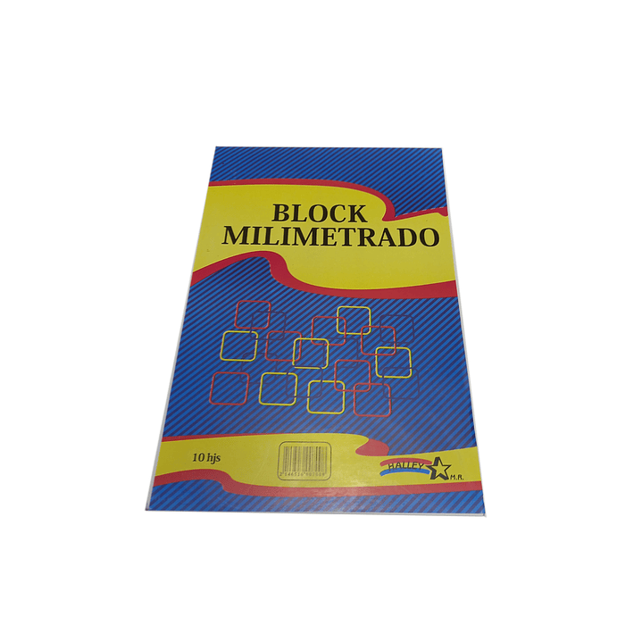 Block Papel Milimetrado 10 Hojas Helley 1
