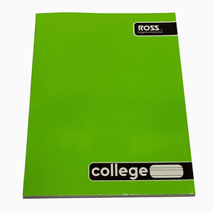 Cuaderno College Caligrafia Horizontal 80Hjs Ross