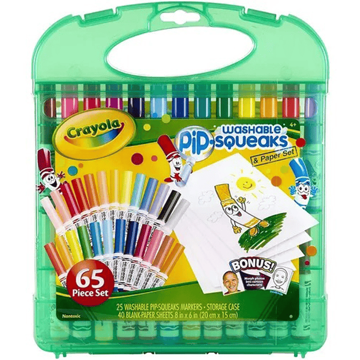 Kit Marcadores Lavables - Crayola - 65 Piezas 1