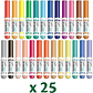 Kit Marcadores Lavables - Crayola - 65 Piezas - Miniatura 3
