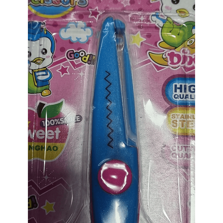 Tijera corte papel con Diseños 4