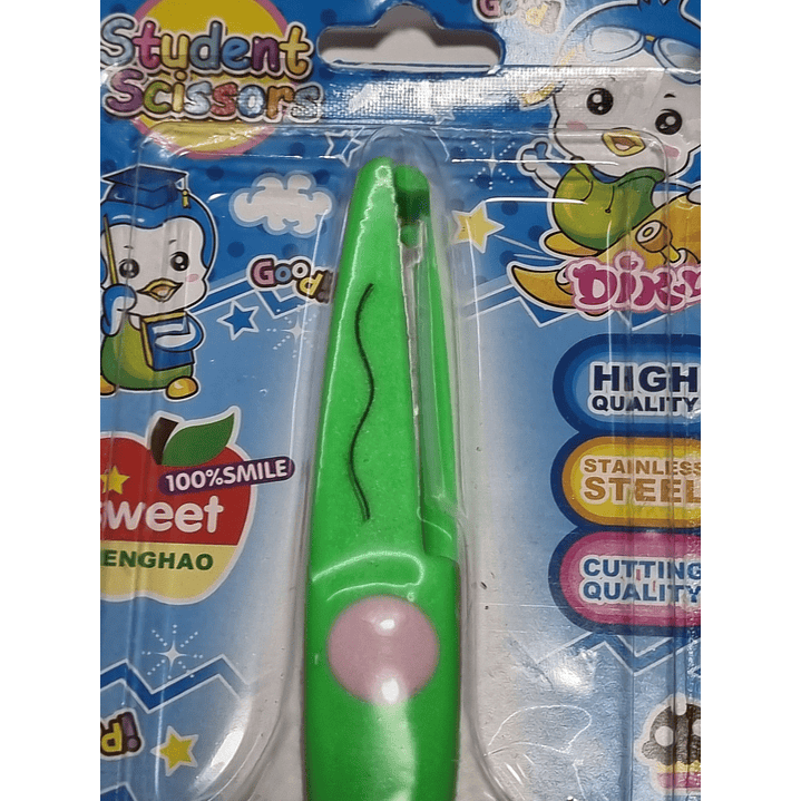 Tijera corte papel con Diseños 10