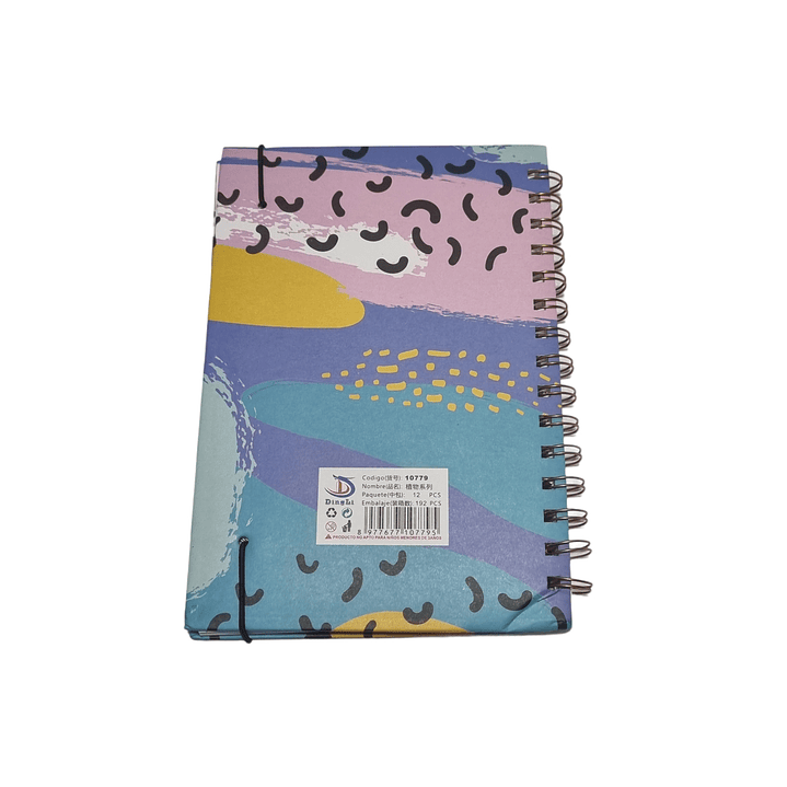 Libreta Lettering Tapa dura 21x15cms con elástico - 10779 4