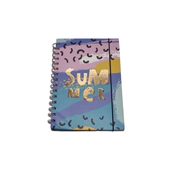 Libreta Lettering Tapa dura 21x15cms con elástico - 10779 6