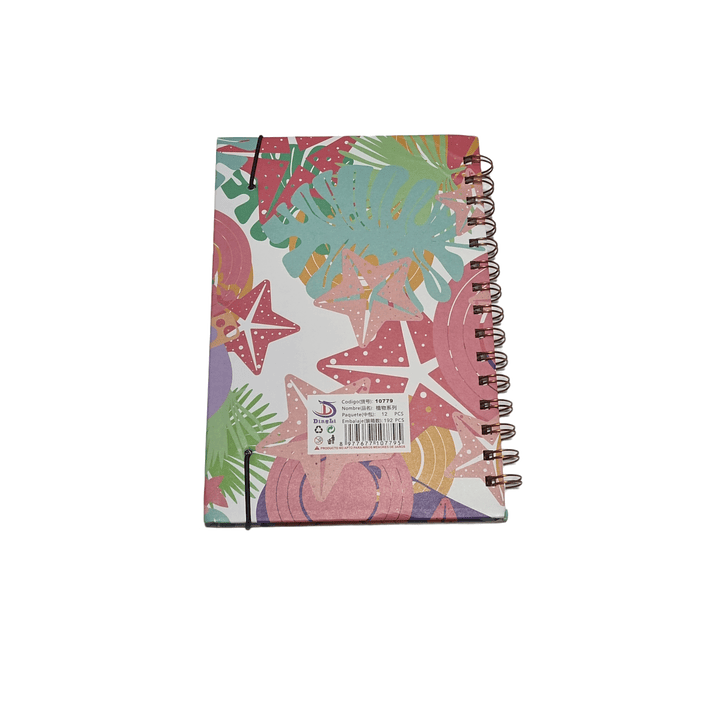 Libreta Lettering Tapa dura 21x15cms con elástico - 10779 7