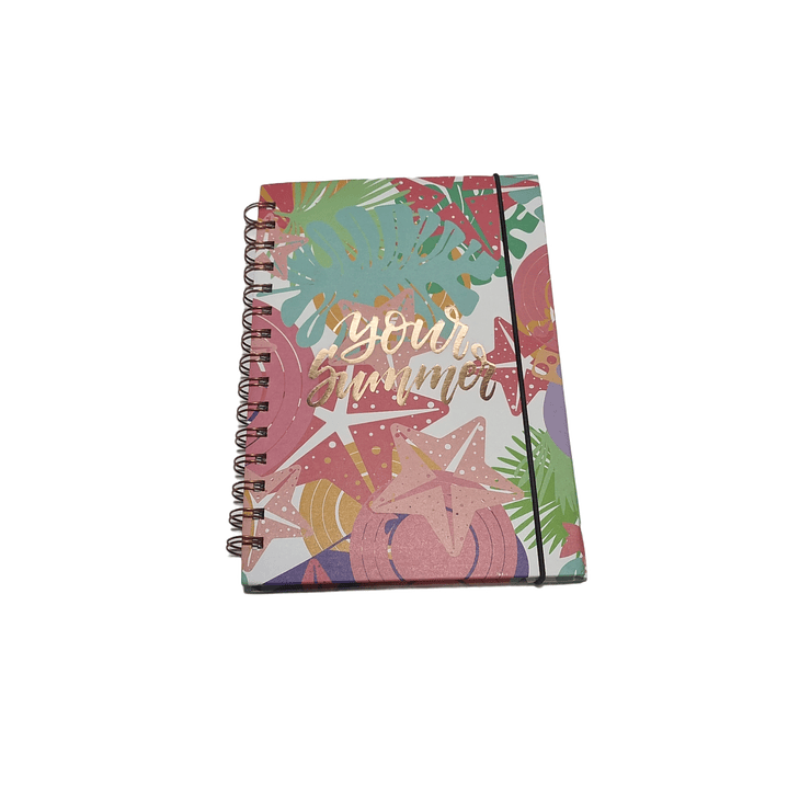 Libreta Lettering Tapa dura 21x15cms con elástico - 10779 8