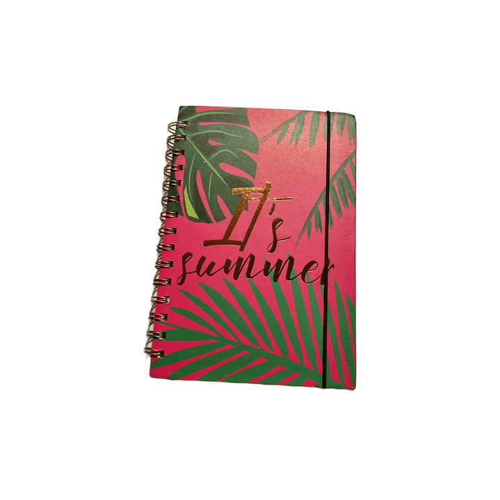 Libreta Lettering Tapa dura 21x15cms con elástico - 10779 10