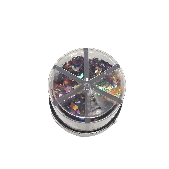 Lentejuelas 60g 6 diseños /20065 1